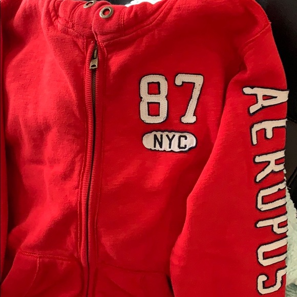 Men’s Aeropostale zip sweatshirt size Large - Picture 2 of 3